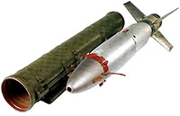 Ракета и ТПК комплекса «Корнет-Э»