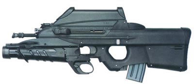 5,56-мм штурмовая винтовка FN Р 2000 с 40-мм подствольным гранатометом