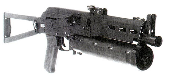 Пистолет-пулемет «Бизон» по своим массо-габаритным характеристикам приблизился к автомату АКС-74У