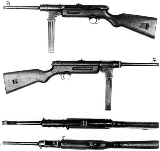 Пистолет-пулемет МР-41 - истинный Шмайссер. Пистолет-пулемет был разработан Шмайссером и выпускался фирмой Хэнель предположительно по заказу Румынии. В отличие от МР-38 и МР-40 пистолет-пулемет МР-41 имел два режима стрельбы: автоматический и nолуавтоматический.