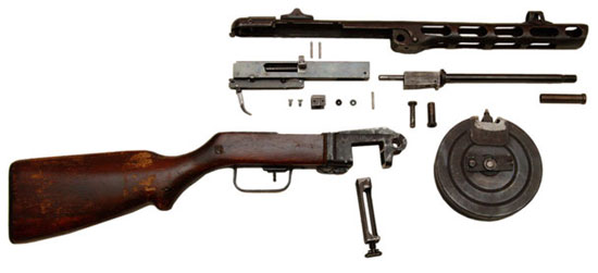 7,62-мм пистолет-пулемет системы Шпагина обр.1941 г. (ППШ-41)