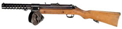 Пистолет-пулемет Bergmann / Schmeisser MP.18,I с барабанным магазином ТМ-08 от пистолета Парабеллум