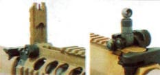 Механические складные прицельные приспособления винтовки XM110 SASS