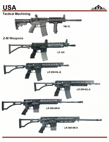 США: Tactical Machining TM-15, Z-M Weapons ...