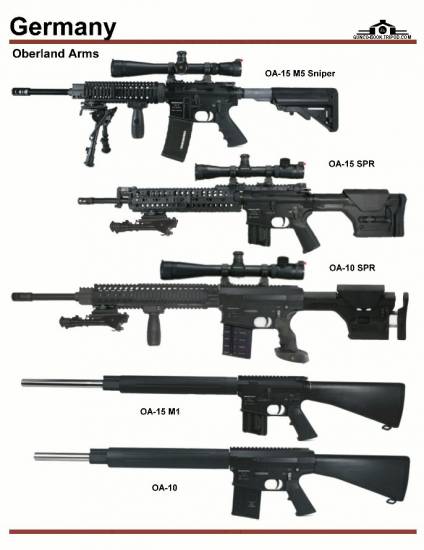 Германия: Oberland Arms OA-15 M5 Sniper, OA-15 ...