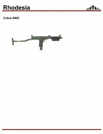 Родезия: Cobra SMG