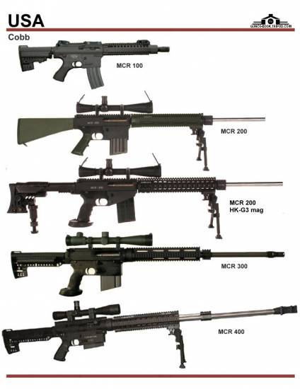 США: Cobb MCR 100, MCR 200, MCR 300, MCR 400