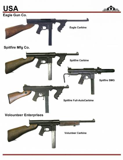 США: Eagle Carbine, Spitfire Carbine, Spitfire ...