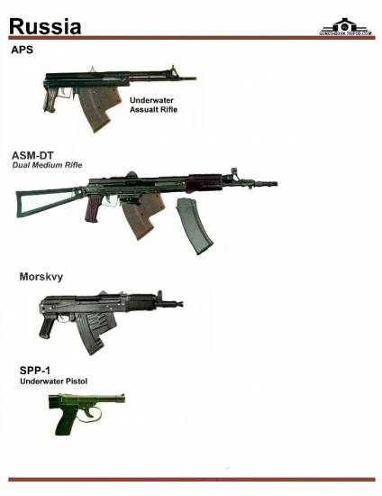 СССР / Россия: APS, Morskvy, ASM-DT, SPP-1