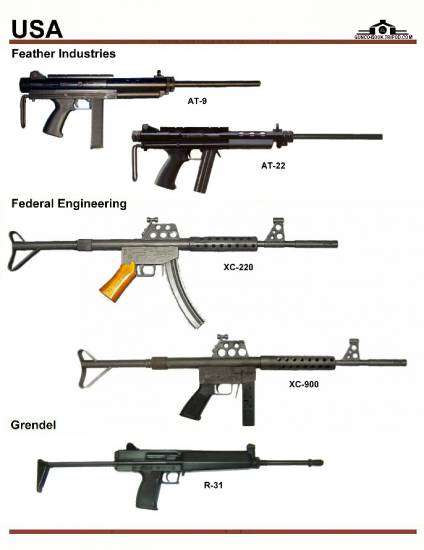 США: Feather Industries AT-9, AT-22, Federal ...