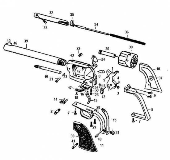 Colt 1st SAA Bisley