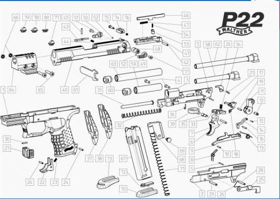 Walther P 22