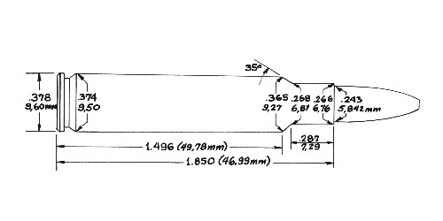 6x47mm Improved (35°)