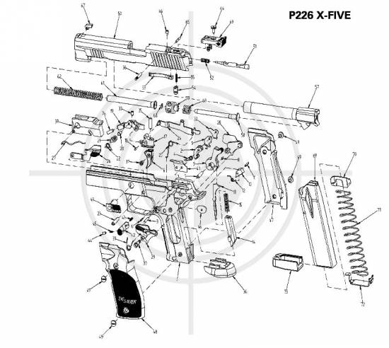 Sig-Sauer P226 X-FIVE