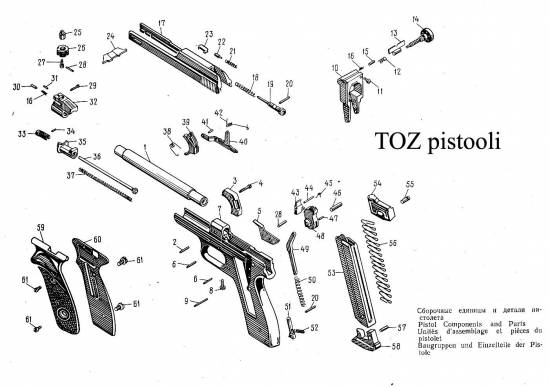 TOZ pistol