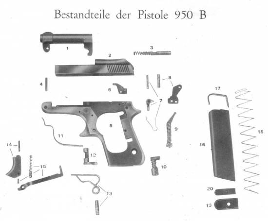 Beretta M 950B