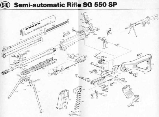 SIG SG 550 SP