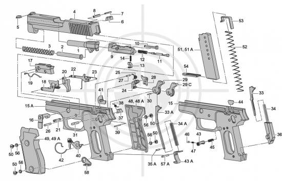 Sig-Sauer P220, 239, 245