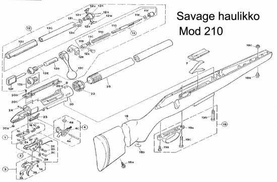 Savage M210