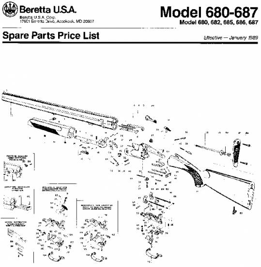 Beretta 680-687