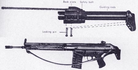 HK G3A1 со складным прикладом