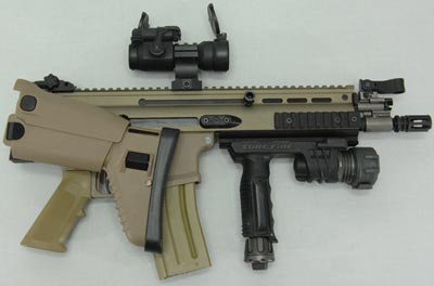 FN SCAR-L CQC (Close Quarters Combat) приклад сложен