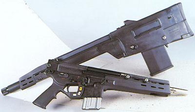 XM-29 OICW гранатометный «HE» и винтовочный «КЕ» модули