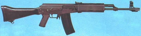 Rk 71S (M-71S) калибра 5.56x45 мм с пластмассовым прикладом