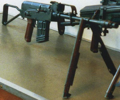 7,62-мм автоматическая винтовка Барышева АВБ-7,62 на сошках