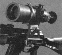крепление прицела ночного видения НСПУ-3 на АК-74М