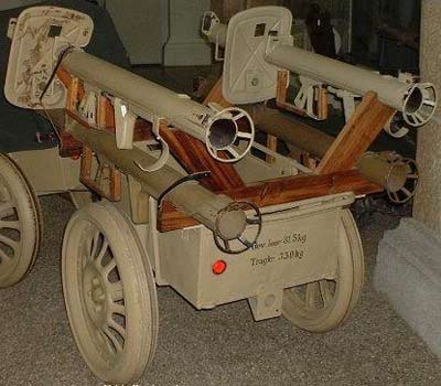 специальная тележка для транспортировки ружей и боеприпасов Panzerschreck