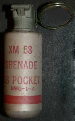 Ручная газовая граната XM 58