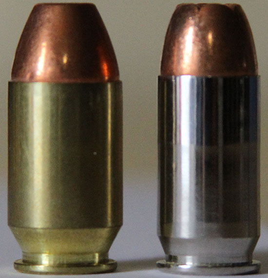 .50 GI (слева) и.45 АСР (справа)