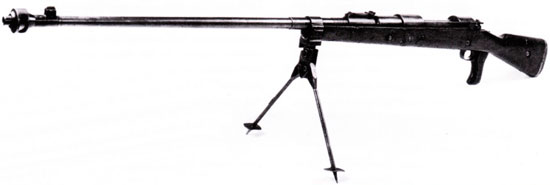 Советская копия ПТР Mauser T-Gewehr M 1918, выпущенная в 1941 году