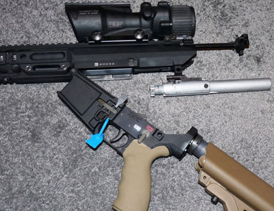 L129A1 Sharpshooter rifle