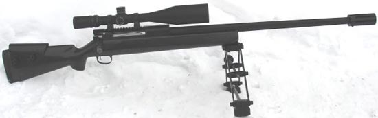 Снайперская винтовка Лобаева СВЛ, калибр .408 Chey-Tac