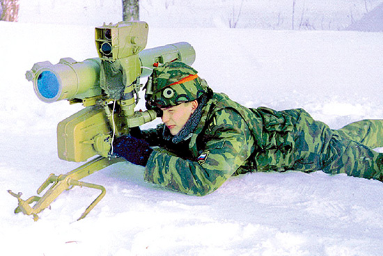 Лазерный прибор имитации стрельбы 9Ф856 для ПТРК 9К111 «Фагот»