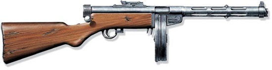 Пистолет-пулемет обр. 1934 г. ППД-34, СССР