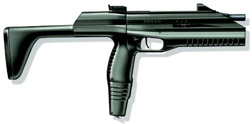 Автоматический газобаллонный пистолет МР-661К «Дрозд» (Россия)