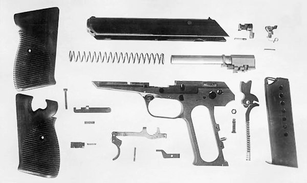 Полная разборка чехословацкого пистолета, который первым проходил испытания