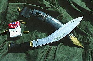 Официальная модель ножа «Курки» непальских гуркхов, как и прежде, производится методом ручной ковки