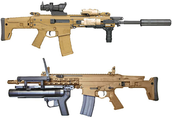 Военная карьера ACR: модульность конструкции позволяет создавать на базе одной винтовки оружие, оптимизированное для различных задач