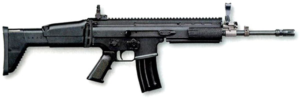 Автомат FN SCAR-L (Бельгия), поступивший на вооружение спецназа ВС США