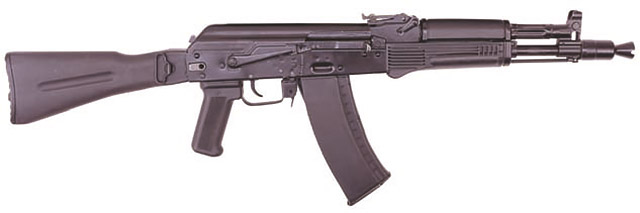 Российский 5,45-мм малогабаритный автомат Калашникова АК105 по иностранной классификации относится к укороченным штурмовым винтовкам – карабинам, и является одноклассником G36 Carbine