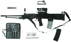 5,56-мм ручной пулемет XL 73E2 в комплекте