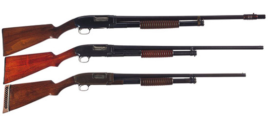 Легендарный Winchester M12 — оружейный символ Америки. Выпускался более полувека в различных модификациях. Сегодня это самое востребованное помповое ружье на вторичном рынке в США.