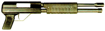 Английское помповое служебное ружье Мк5