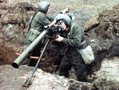 Отечественные станковые противотанковые гранатометы