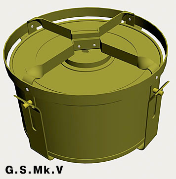 Противотанковая мина Г.С. Модель V (G.S.Mk.V)