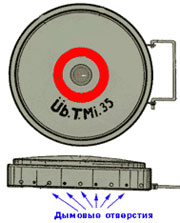 Противотанковая мина Теллермина 35 (Tellermine 35 (T Mi 35)) / (Tellermine 35 Stahl (T Mi 35 St))